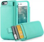 iPhone 6S Wallet Case, iPhone 6 Leather Case, LAMEEKU Protective Wallet cover Leather Wallet case with Credit Card Slot Holder, Case cover For Apple iPhone 6 6S 4.7inch Blue