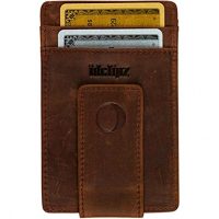 best leather wallet money clip