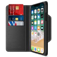 iphone X leather wallet case for mens