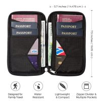 RFID Blocking International Travel Wallet