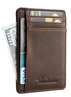 Travelambo Front Pocket Minimalist Wallet